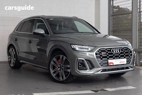 Grey 2024 Audi SQ5 SUV TDI 4WD