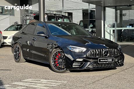 Black 2023 Mercedes-Benz C63 Sedan S E Performance Mhev