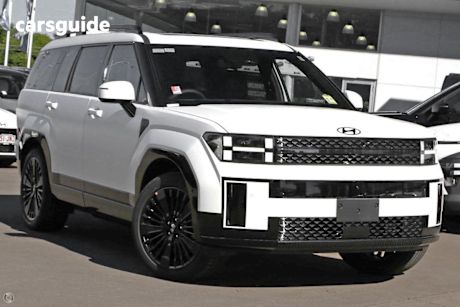 White 2025 Hyundai Santa FE SUV HYBRID CALLIGRAPHY 4X4