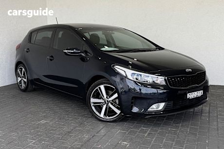 Blue 2017 Kia Cerato Hatchback Sport