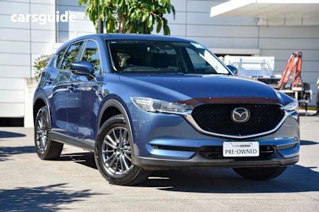 Blue 2019 Mazda CX-5 Wagon Maxx Sport (4X2)