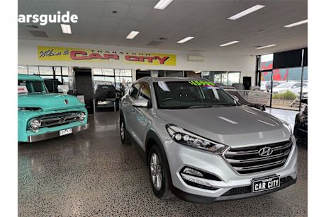 Silver 2015 Hyundai Tucson Wagon Elite (fwd)
