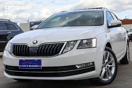White 2019 Skoda Octavia Wagon 110 TSI