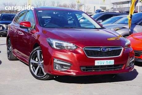 Red 2017 Subaru Impreza Hatchback 2.0S (awd)