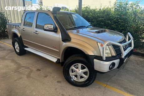 Gold 2007 Holden Rodeo Crew Cab Pickup LT (4X4)