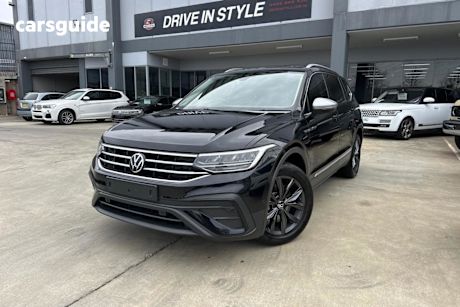 Black 2022 Volkswagen Tiguan Wagon 110TSI Life