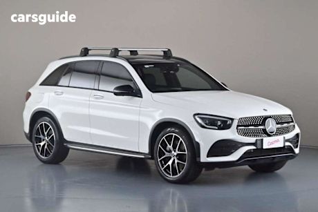 White 2021 Mercedes-Benz GLC300 Wagon 4Matic