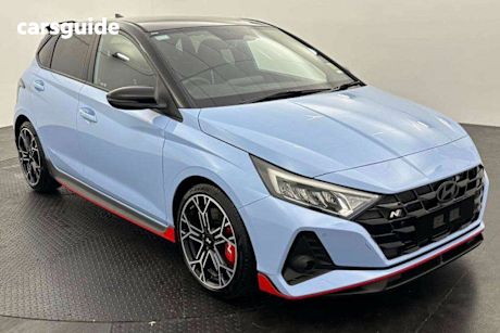 Blue 2025 Hyundai I20 Hatchback N TTR