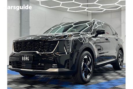Black 2024 Kia Sorento Wagon GT-Line HEV AWD