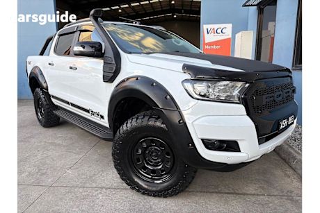 White 2017 Ford Ranger Ute Tray FX4 4X4