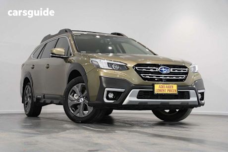 Green 2021 Subaru Outback Wagon AWD 4WD
