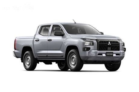 Silver 2024 Mitsubishi Triton Double Cab Pick Up GLX-R