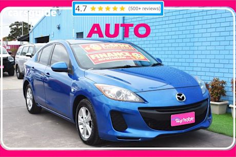 Blue 2012 Mazda 3 Sedan NEO