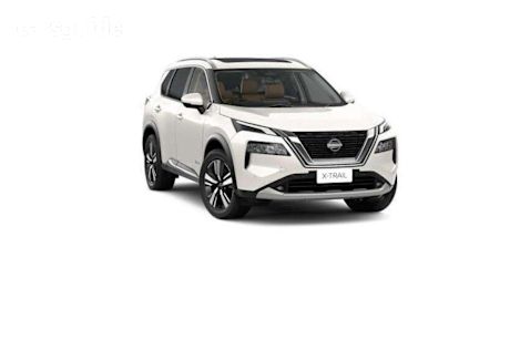 White 2025 Nissan X-Trail Wagon TI-L (4WD) E-Power (hybrid)