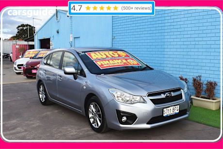 Grey 2014 Subaru Impreza Hatchback 2.0I (awd)