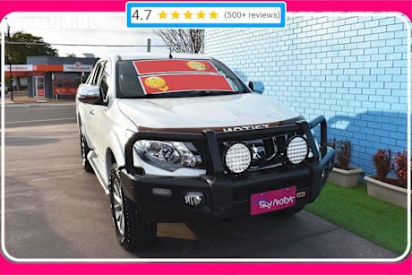White 2016 Mitsubishi Triton Dual Cab Utility GLS (4X4)