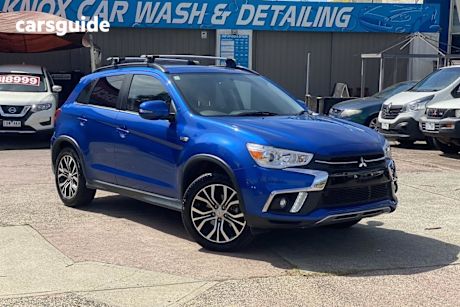 Blue 2017 Mitsubishi ASX Wagon LS (2WD)
