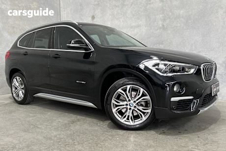 Black 2017 BMW X1 Wagon Sdrive 18D