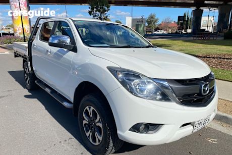 White 2017 Mazda BT-50 Dual Cab Utility XTR (4X4)