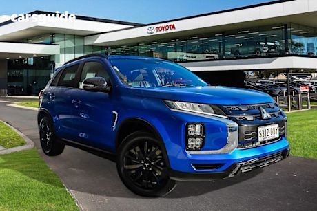 Blue 2024 Mitsubishi ASX SUV GSR F