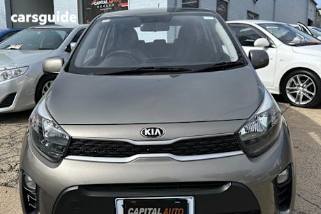 Grey 2017 Kia Picanto Hatchback S (aeb)