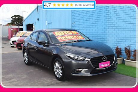 Grey 2018 Mazda 3 Sedan Touring