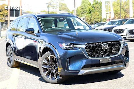 Blue 2024 Mazda CX-90 Wagon G50E AZAMI 4X4