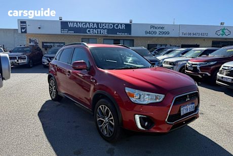 Red 2016 Mitsubishi ASX Wagon LS (2WD)