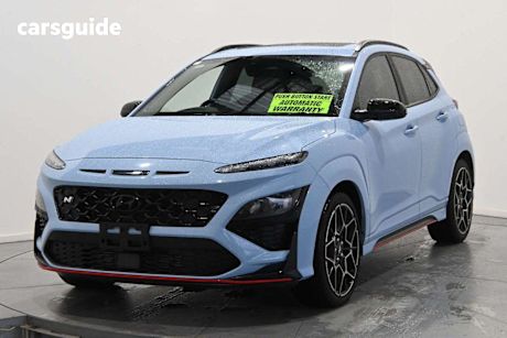 Blue 2022 Hyundai Kona Wagon N Premium