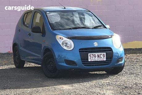 Blue 2009 Suzuki Alto Hatchback GL
