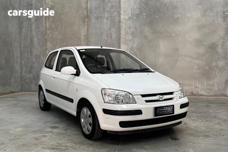White 2005 Hyundai Getz Hatchback GL