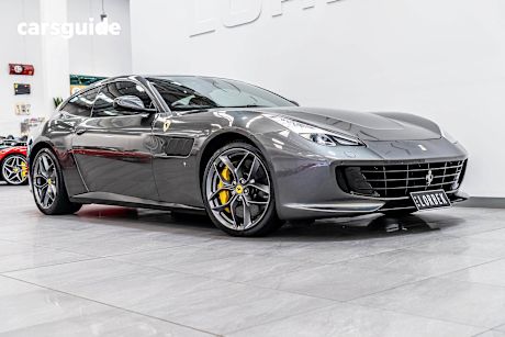 Grey 2017 Ferrari GTC4 Coupe Lusso