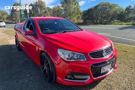 Red 2014 Holden UTE Utility SS-V Redline