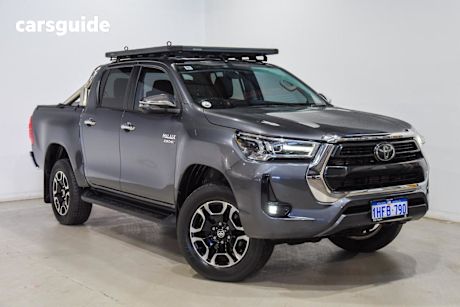 Grey 2021 Toyota Hilux Double Cab Pick Up SR5 (4X4)