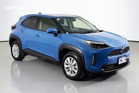 Blue 2022 Toyota Yaris Cross Wagon GXL