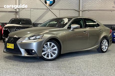 Grey 2016 Lexus IS Sedan IS200t Luxury