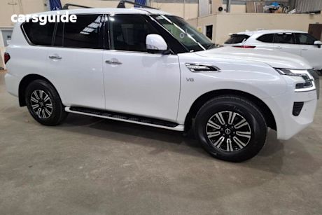 White 2022 Nissan Patrol Wagon TI (4X4)