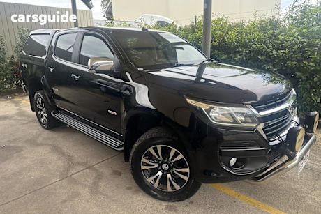 Black 2017 Holden Colorado Crew Cab Pickup Storm (4X4)