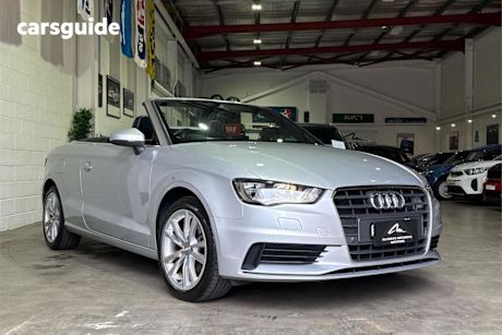 Silver 2014 Audi A3 Cabriolet 1.4 Tfsi Attraction COD