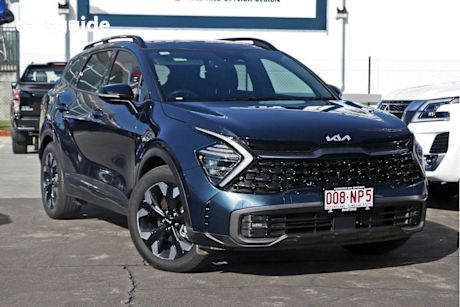 Blue 2024 Kia Sportage Wagon GT-LINE 4WD