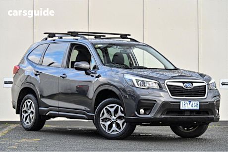 Grey 2020 Subaru Forester Wagon 2.5I (awd)