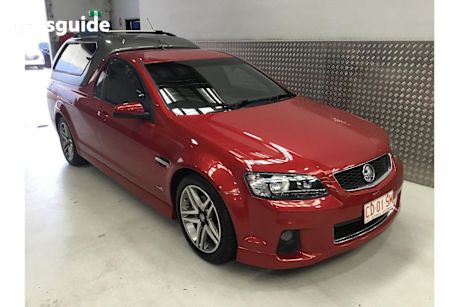 Red 2012 Holden UTE Ute Tray SV6 R