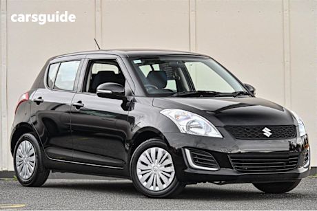 Black 2016 Suzuki Swift Hatchback GL