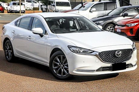 White 2024 Mazda 6 Sedan G25 Touring