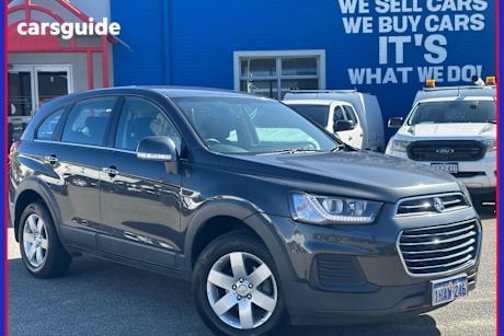 Grey 2017 Holden Captiva Wagon 7 LS (fwd)