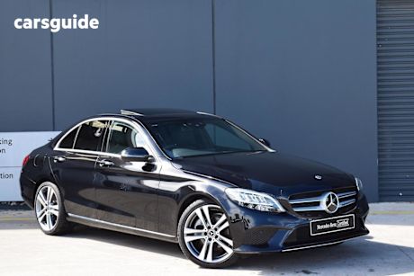 Black 2020 Mercedes-Benz C300 Sedan
