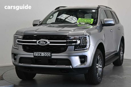 Silver 2024 Ford Everest Wagon Trend (4WD)