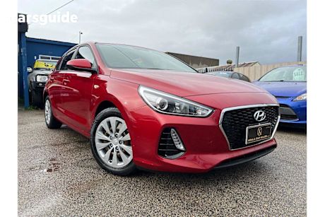 Red 2019 Hyundai I30 Hatch GO F