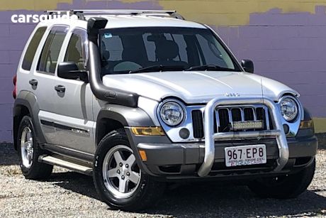 Silver 2006 Jeep Cherokee Wagon Sport (4X4)