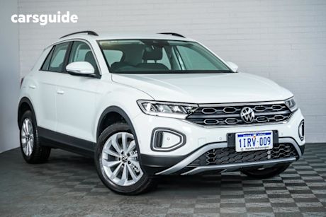 White 2025 Volkswagen T-ROC Wagon TSI110 Citylife
